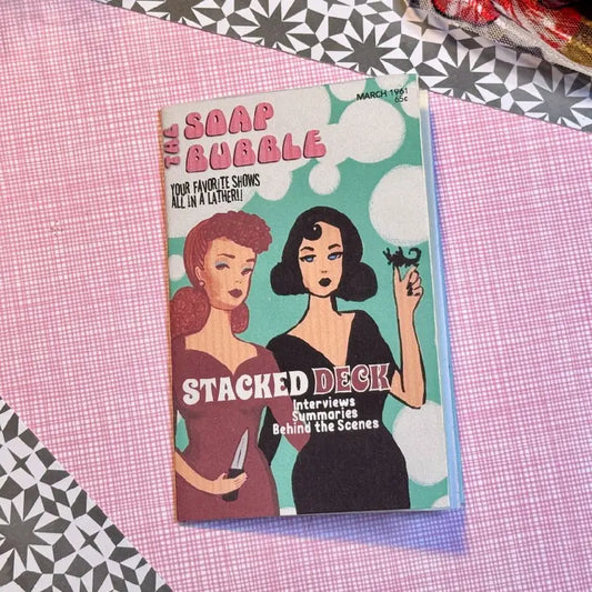 The Soap Bubble Franazine Three Pack - Stacked Deck Franazine & Playing Cards!