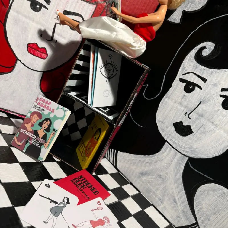 The Soap Bubble Franazine Three Pack - Stacked Deck Franazine & Playing Cards!