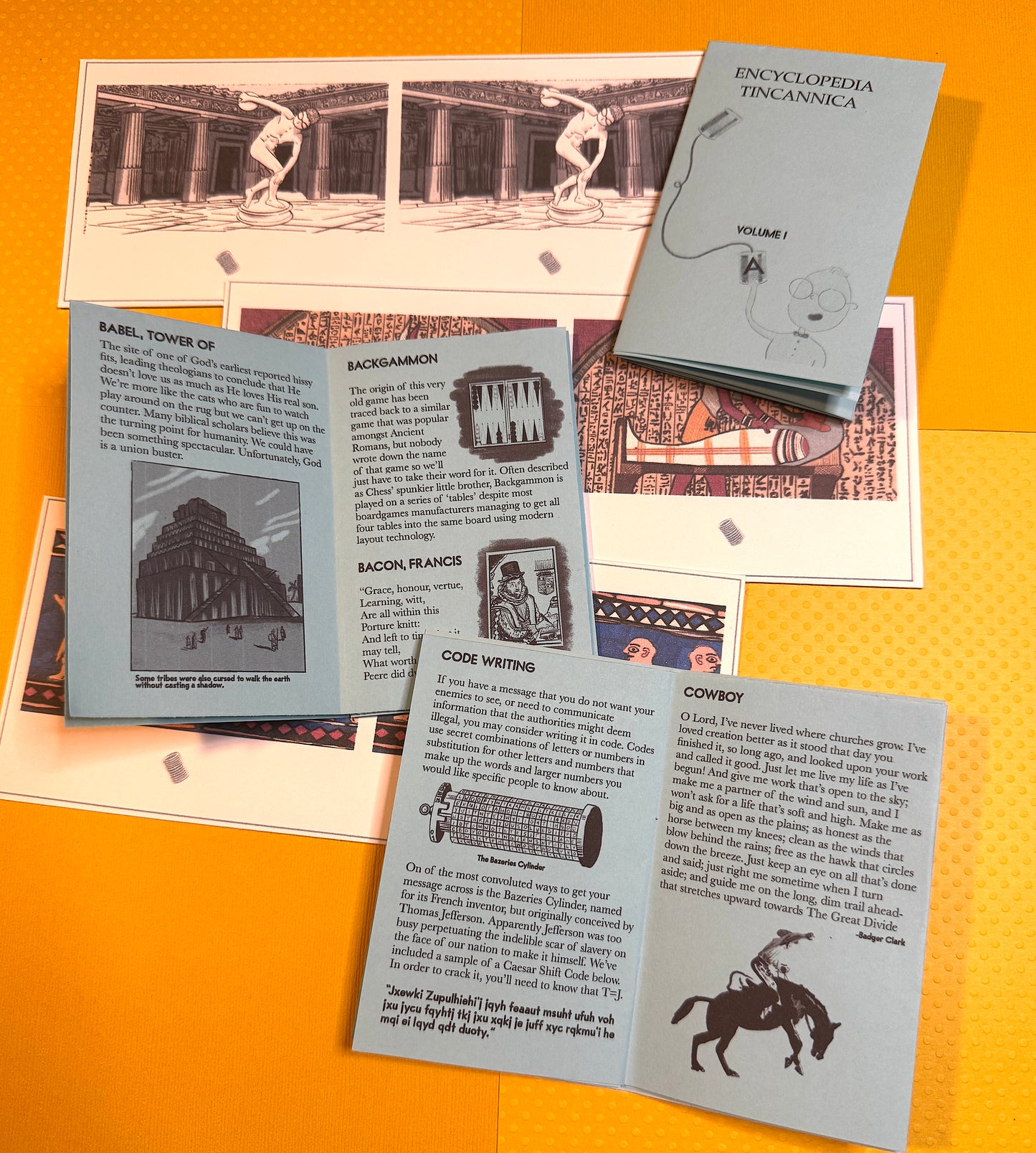 Encyclopedia Tincannica - Volumes A-C with Recreational Stereoscopes