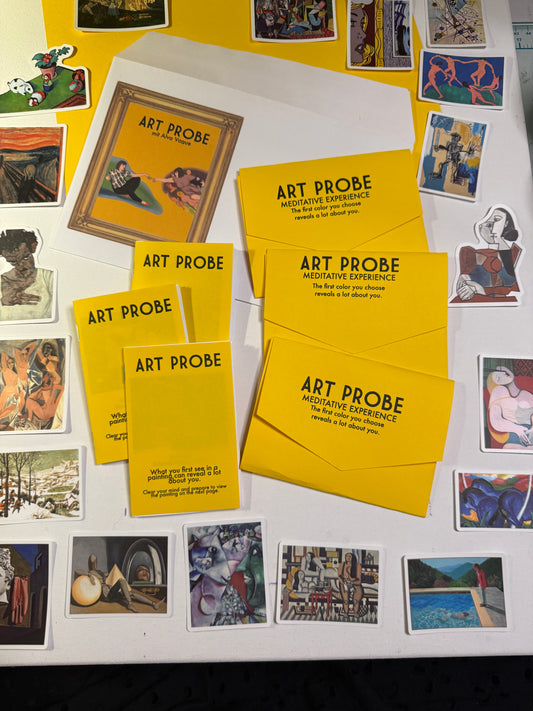 Art Probe - Pseudoterpretation Booklet and Meditative Water Color Opportunity (Collection Four))