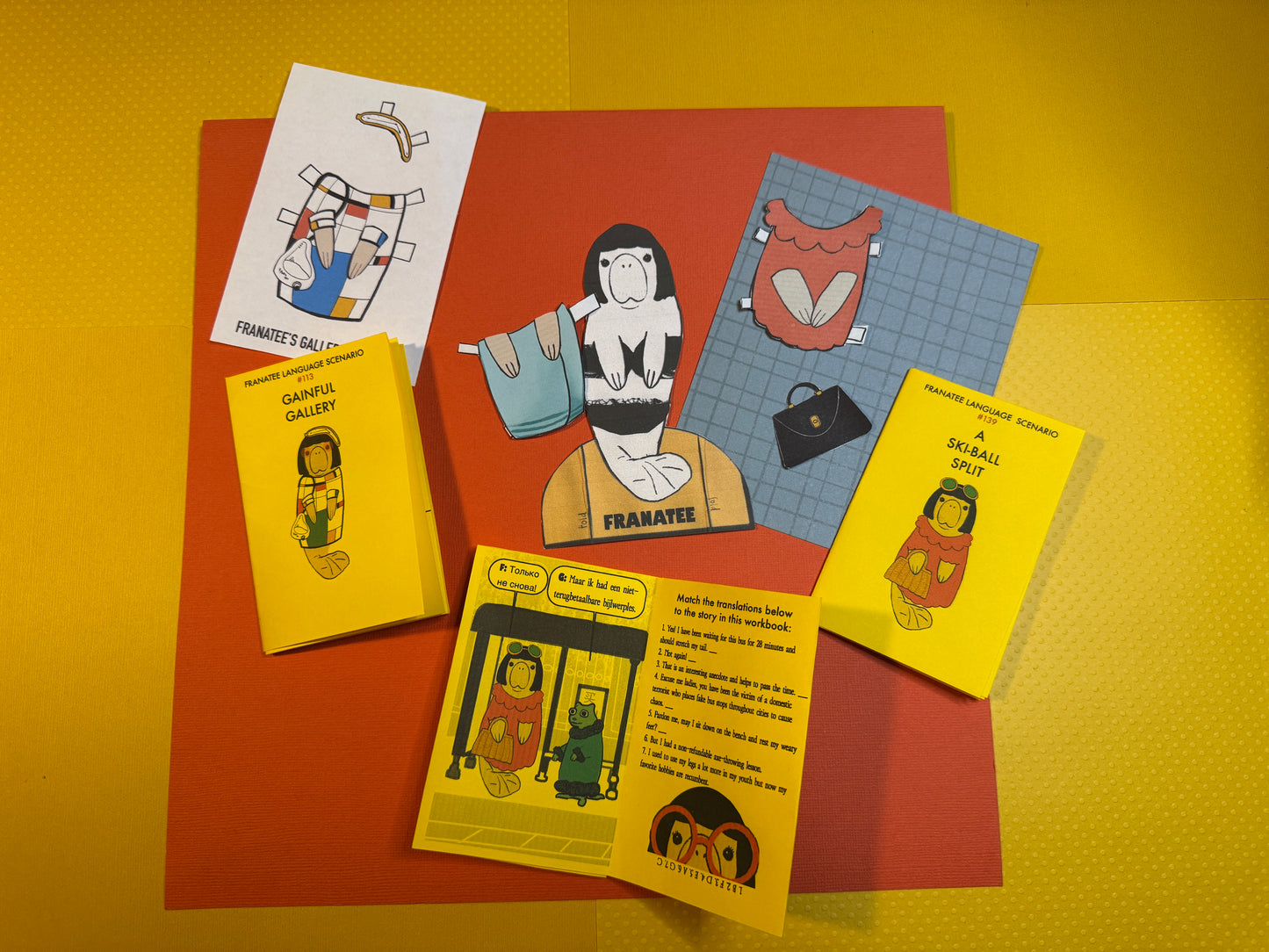 Franatee Language Scenario Three Pack - Franazine & Paper Crafts!