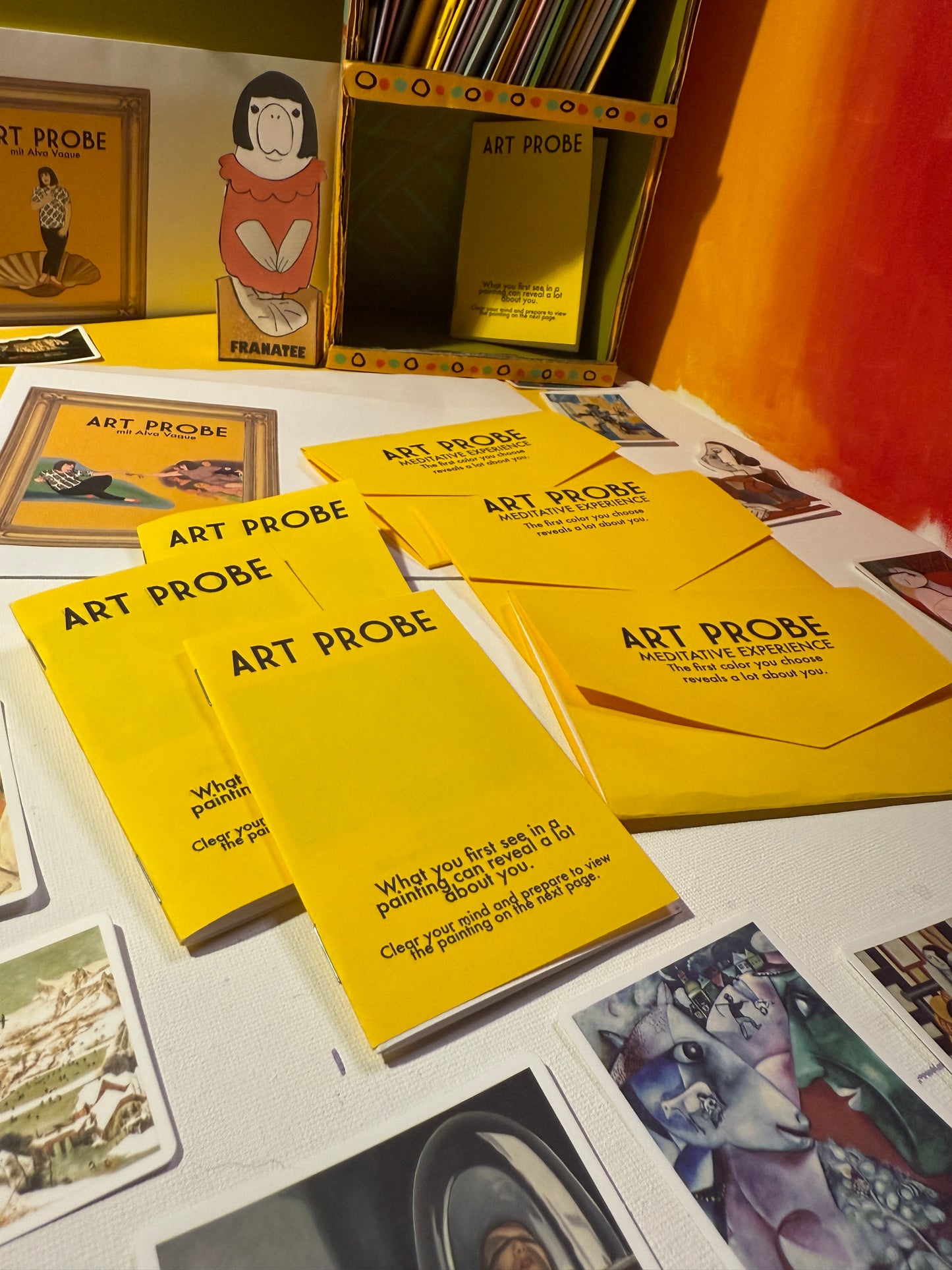 Art Probe - Pseudoterpretation Booklet and Meditative Water Color Opportunity (Collection One)