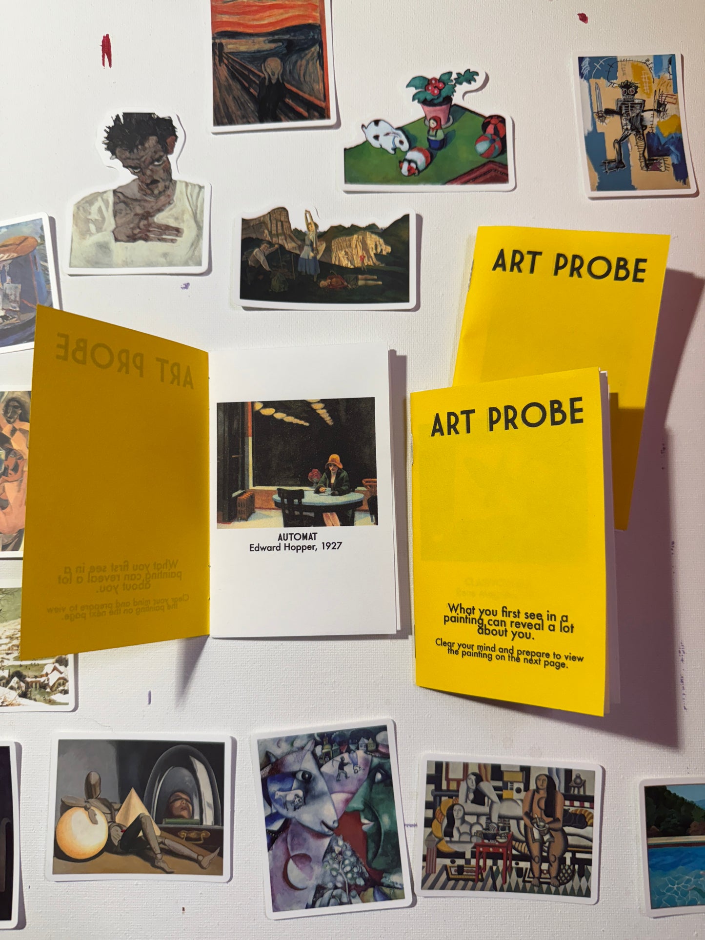 Art Probe - Pseudoterpretation Booklet and Meditative Water Color Opportunity (Collection One)